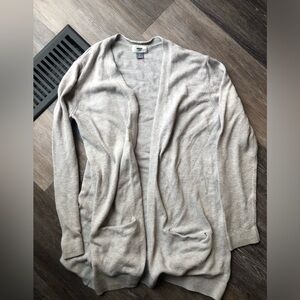 Old Navy Women's Grey Cardigan Size Large